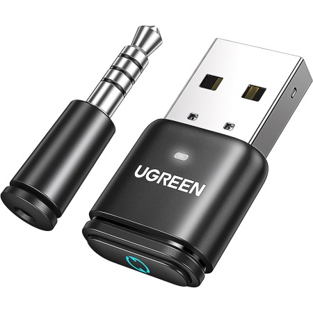 UGREEN Adaptador Bluetooth 5.3 aptX Audio USB Dongle para Switch 2 PS5/4 Pro PC Consola de Juegos Micrófono Independiente