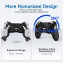 AceGamer 2 Pack Mando Inalámbrico para PS4,Mando de Juego para PS4/Pro/Slim/PC,Joystick con Turbo/Botón Trasero/Doble