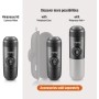 WACACO Minipresso NS2, Cafetera Espresso Portátil Compatible con Cápsulas Originales *Nespresso®* y Compatibles, Operación