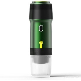 Kssiaz Cafetera Espresso Portátil, Máquina de Café Eléctrica con Autocalentamiento, USB y Cargador de Coche, Mini Cafetera con