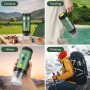 Kssiaz Cafetera Espresso Portátil, Máquina de Café Eléctrica con Autocalentamiento, USB y Cargador de Coche, Mini Cafetera con