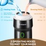 Kssiaz Cafetera Espresso Portátil, Máquina de Café Eléctrica con Autocalentamiento, USB y Cargador de Coche, Mini Cafetera con