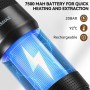 Kssiaz Cafetera Espresso Portátil, Máquina de Café Eléctrica con Autocalentamiento, USB y Cargador de Coche, Mini Cafetera con