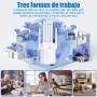 Repetidor,Amplificador de señal WiFi, 6 Antenas, 2 Puertos LAN, Amplia área de Cobertura, Señal Fuerte, Ideal para la Oficina y