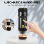 Kssiaz Cafetera Espresso Portátil, Máquina de Café Eléctrica con Autocalentamiento, USB y Cargador de Coche, Mini Cafetera con