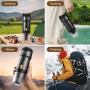 Kssiaz Cafetera Espresso Portátil, Máquina de Café Eléctrica con Autocalentamiento, USB y Cargador de Coche, Mini Cafetera con
