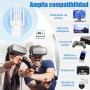 Repetidor,Amplificador de señal WiFi, 6 Antenas, 2 Puertos LAN, Amplia área de Cobertura, Señal Fuerte, Ideal para la Oficina y