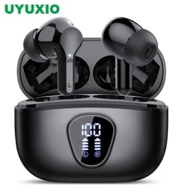 Auriculares inalámbricos BT5.3, auriculares estéreo HiFi con micrófono