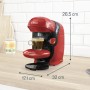 Bosch - Cafetera multibebida, TASSIMO STYLE, rojo, TAS1103