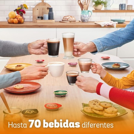 Bosch - Cafetera multibebida, TASSIMO STYLE, rojo, TAS1103