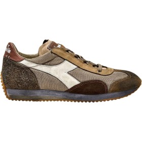 Diadora Heritage Zapatillas Equipe Dirty SW Evo 181251 Sneaker Casual Hombre Lona Blanco
