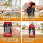 Bosch - Cafetera multibebida, TASSIMO STYLE, rojo, TAS1103