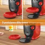 Bosch - Cafetera multibebida, TASSIMO STYLE, rojo, TAS1103