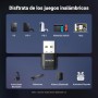 UGREEN Adaptador Bluetooth 5.3 aptX Audio USB Dongle para Switch 2 PS5/4 Pro PC Consola de Juegos Micrófono Independiente