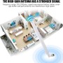 Antena 4G LTE SMA macho blanca 10dBi, 2 paquetes Cellular Trail Cameras Extender compatible con B593S-850 B880 B890 B310 B593 4G