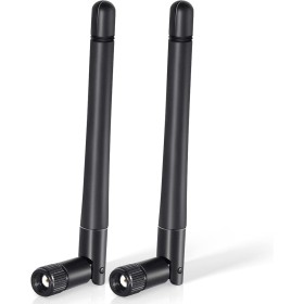 Bingfu Antena WiFi Doble Banda 2,4 GHz 5 GHz 5,8 GHz 3dBi Antena MIMO Conector RP-SMA para Enrutador WiFi Tarjeta de Red