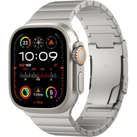 TiMOVO Correa de Titanio Compatible con Correa de Apple Watch Correa de Titanio Desmontable de 49/46/45/44/42 mm, Cierre para