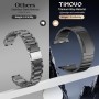 TiMOVO Correa de Titanio Compatible con Correa de Apple Watch Correa de Titanio Desmontable de 49/46/45/44/42 mm, Cierre para