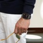 TiMOVO Correa de Titanio Compatible con Correa de Apple Watch Correa de Titanio Desmontable de 49/46/45/44/42 mm, Cierre para