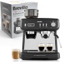 Breville Mini Barista máquina de café expreso, totalmente automática con espumador de leche al vapor y bomba italiana de 15