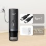 CERA+ Máquina de Espresso Eléctrica Portátil Auto-calentamiento en 3-4 Minutos, Cafetera Mini de 20 Bares con Batería