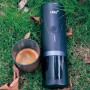 CERA+ Máquina de Espresso Eléctrica Portátil Auto-calentamiento en 3-4 Minutos, Cafetera Mini de 20 Bares con Batería