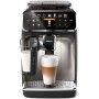 Cafetera totalmente automática Philips 5400 series EP5447/90, 12 especialidades de café, negro mate/cromo arena y filtro de agua