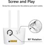 10dBi Antena 4G LTE Antena SMA Macho(2-Paquete), 19cm SMA Antenna Network Antena Compatible con Módem 4G LTE Router Cámara IP