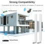 10dBi Antena 4G LTE Antena SMA Macho(2-Paquete), 19cm SMA Antenna Network Antena Compatible con Módem 4G LTE Router Cámara IP
