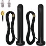 2 X 5G Antena 4G Exterior,Omnidireccional Amplificador Señal Interior/Exterior Ganancia hasta 15DBI Conector SMA con Adaptador