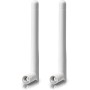 Bingfu Antena WiFi RP-SMA Doble Banda 2.4GHz 5GHz 5.8GHz 3dBi Antena MIMO (Paquete de 2)para Enrutador WiFi Tarjeta de Red