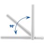 Bingfu Antena WiFi RP-SMA Doble Banda 2.4GHz 5GHz 5.8GHz 3dBi Antena MIMO (Paquete de 2)para Enrutador WiFi Tarjeta de Red