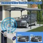 Bingfu Antena WiFi RP-SMA Doble Banda 2.4GHz 5GHz 5.8GHz 3dBi Antena MIMO (Paquete de 2)para Enrutador WiFi Tarjeta de Red