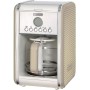 Ariete Vintage Cafetera de Goteo 4-12 Tazas Beige