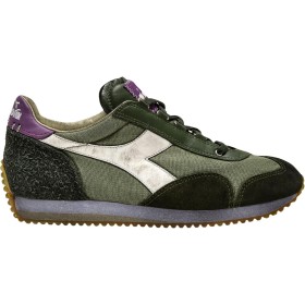 Diadora Heritage Zapatillas Equipe Dirty SW Evo 181251 Sneaker Casual Hombre Lona Blanco