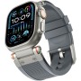 Correa para Apple Watch Ultra 2 49mm Silicona, Correa de Silicona de Repuesto Correa Deportiva para Apple Watch Ultra 2 iWatch