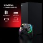 GameSir Kaleid Mando de Juegos con Cable Transparente para Xbox y Windows 10/11, Gamepad Plug-and-Play con Joysticks y