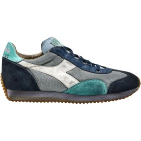 Diadora Heritage Zapatillas Equipe Dirty SW Evo 181251 Sneaker Casual Hombre Lona Blanco