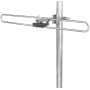 NEDIS - Antena Dab - Ganancia máxima de 4dB - Dab: 170-250 MHz - Alcance de 50 km - para Exteriores ANORDAB10ME