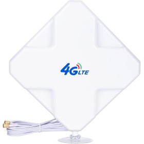 4G LTE Antena SMA Connector de Alto Rendimiento. Dual Mimo Amplificador de Señal Exterior Receptor 35dbi Alto Ganancia de Red de