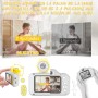 ARNSSIEN Camara Fotos Infantil,Camara de Fotos para Niños con Lente de 180°Flip y Pantalla IPS 2,4 Pulgadas,Juguete de