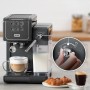 Breville Cafetera Espresso Prima Latte III | Cafetera expreso, capuchino y café con leche | Bomba italiana de 19 bares |