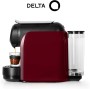 Delta Q - Cafetera de Cápsulas Qool Evolution - Color Negro - 19 Bares de Presión - Capacidad de 1 L - Incluye 2 Packs de 40