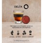 Delta Q - Cafetera de Cápsulas Qool Evolution - Color Negro - 19 Bares de Presión - Capacidad de 1 L - Incluye 2 Packs de 40