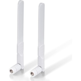 Bingfu Dual Band WiFi 2.4GHz 5GHz 5.8GHz 8dBi MIMO RP-SMA Antena Macho(paquete de 2) para WiFi Router Tarjeta de Red Inalámbrica