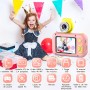 ARNSSIEN Camara Fotos Infantil,Camara de Fotos para Niños con Lente de 180°Flip y Pantalla IPS 2,4 Pulgadas,Juguete de