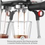Sage Bambino Plus - Cafetera Compacta Profesional con Espumador de Leche Automático, Acero Inoxidable Negro