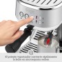 Sage Bambino Plus - Cafetera Compacta Profesional con Espumador de Leche Automático, Acero Inoxidable Negro
