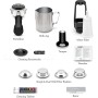 Sage Bambino Plus - Cafetera Compacta Profesional con Espumador de Leche Automático, Acero Inoxidable Negro