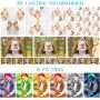 ARNSSIEN Camara Fotos Infantil,Camara de Fotos para Niños con Lente de 180°Flip y Pantalla IPS 2,4 Pulgadas,Juguete de